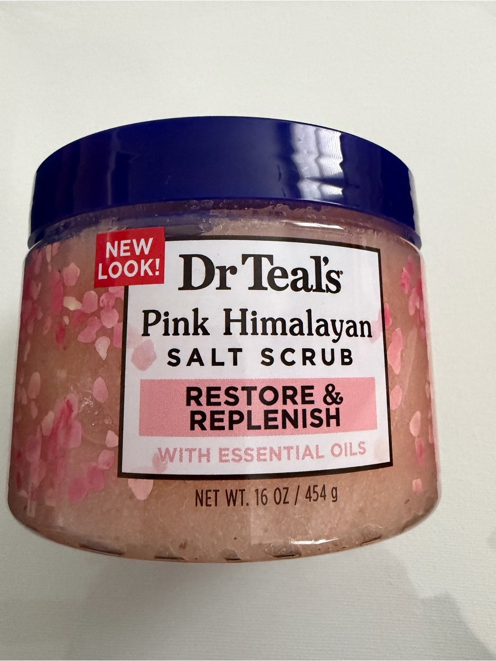 Dr Teal's Pink Himalayan Salt Scrub – Restore & Replenish (Pink)